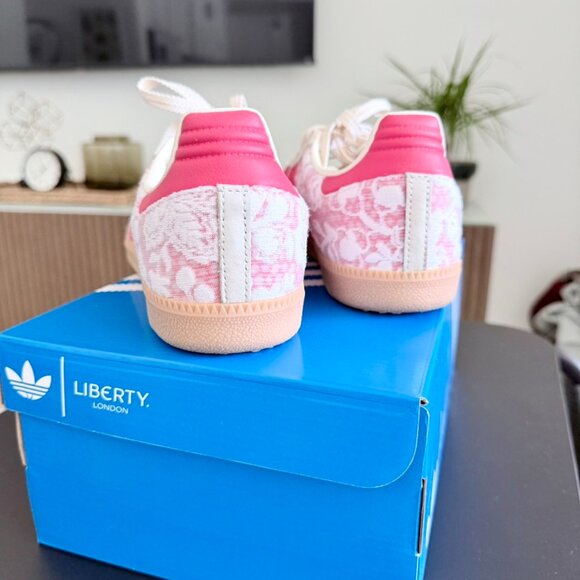 Adidas Samba OG X Liberty London Shoes - Picture 6 of 11